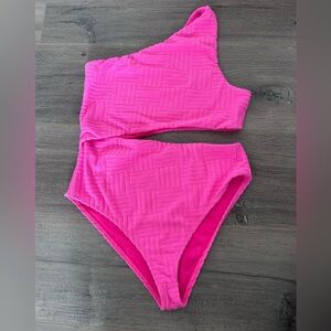 Beach Riot One Shoulder Swimsuit